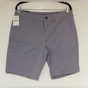 Bonobos Men’s Flat Front 9” Shorts Size 34 in Lazy Lilac NWT